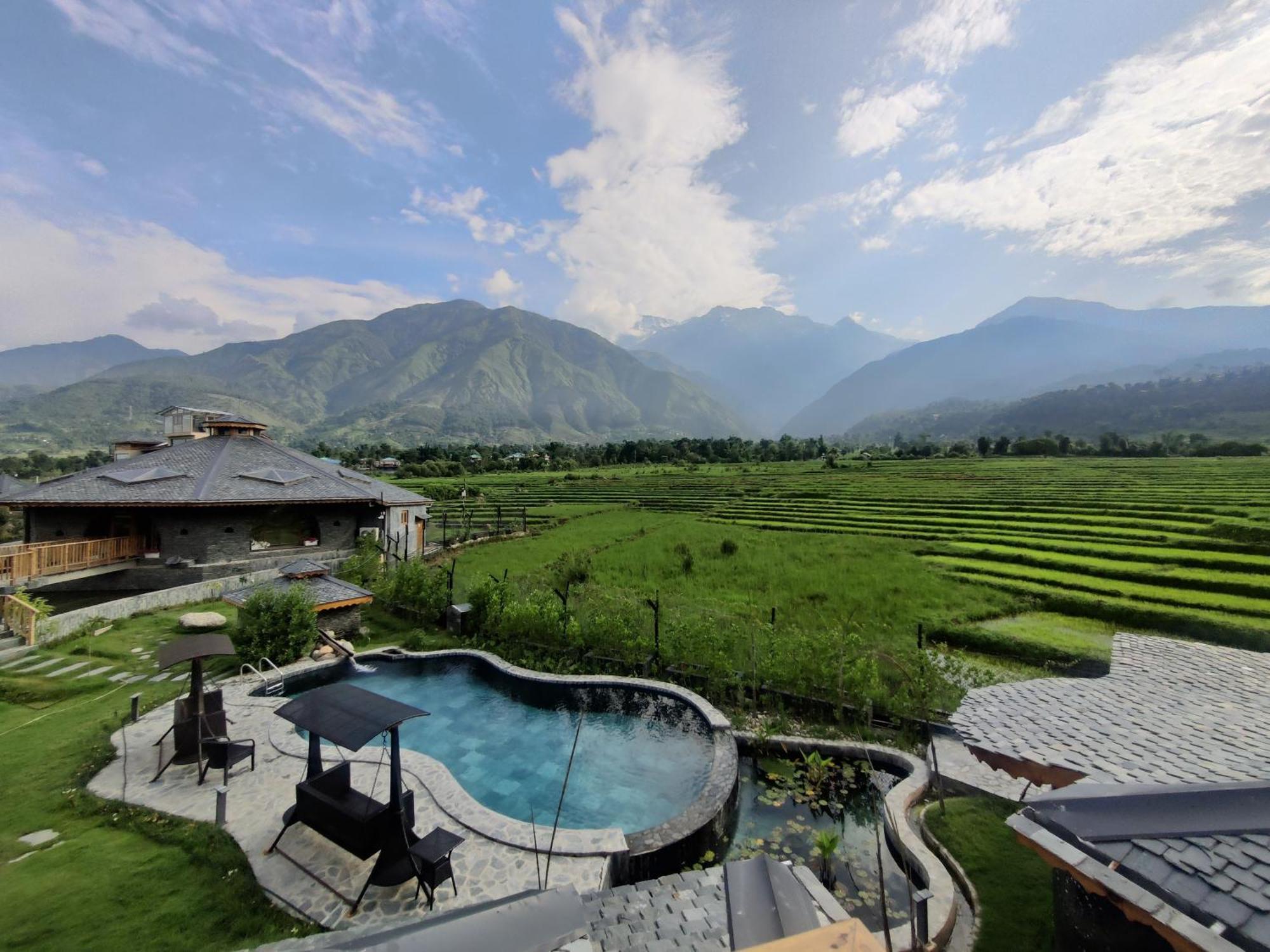 Osho Himalayas Wellness Resort Kangra Exteriér fotografie